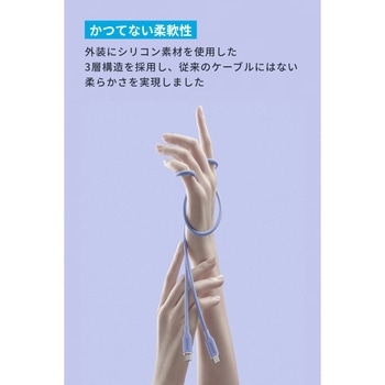 Anker PowerLine III Flow USB-C & USB-C ケーブル 1.8m Anker(アンカー)