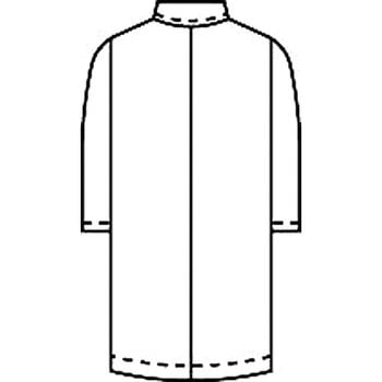 レディス診察衣S型長袖 120-30 KAZEN
