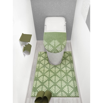 ナチュラル耳長超ロングトイレマット オカトー