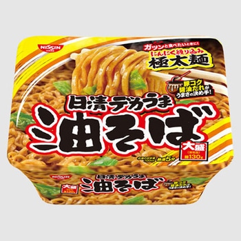 日清デカうま 油そば 日清食品