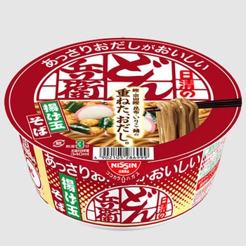 日清のあっさりおだしがおいしいどん兵衛 揚げ玉そば 日清食品