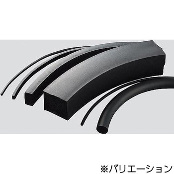 ネオプレンスポンジ紐 角 アズワン