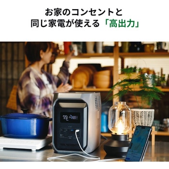 DELTA 3 1500 ポータブル電源 1，536Wh EcoFlow(エコフロー)