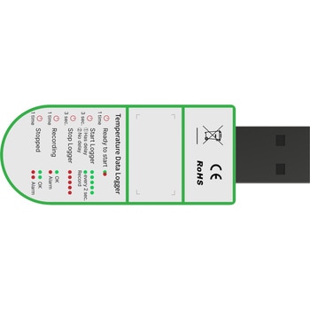 使い切り温度ロガー -30～+70℃ bitstrong