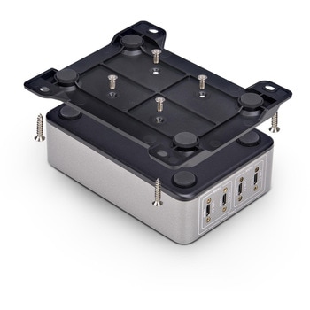USB充電器/4ポートUSB-C/合計240W 各ポート最大140W/USB PD EPR 3.1対応/GaN採用/ねじ固定ポート/取付金具付属/急速充電対応 StarTech.com