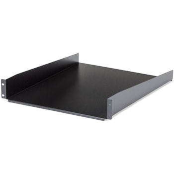 サーバーラック棚板/2U/19インチラック対応/放熱スリット付きカンチレバー型トレイ/奥行55.9cm/耐荷重23kg/ラックアクセサリー StarTech.com