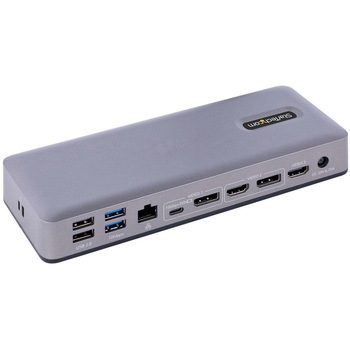 ドッキングステーション/USB-C接続/3画面/4K60Hz/30Hz/HDMI/DP/DP Altモード/60W PD/6x USBハブ/LAN/WWCB認定 StarTech.com