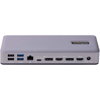 ドッキングステーション/USB-C接続/3画面/4K60Hz/30Hz/HDMI/DP/DP Altモード/60W PD/6x USBハブ/LAN/WWCB認定 StarTech.com