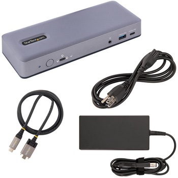 ドッキングステーション/USB-C接続/3画面/4K60Hz/30Hz/HDMI/DP/DP Altモード/60W PD/6x USBハブ/LAN/WWCB認定 StarTech.com