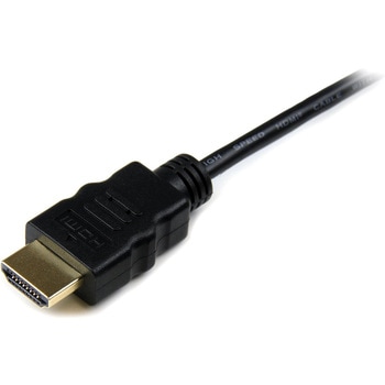 Micro HDMI - HDMI 1.4変換ケーブル/50cm/4K30Hz/イーサネット対応/Micro HDMI タイプD/オス-オス/ブラック/ディスプレイ コンバーター StarTech.com