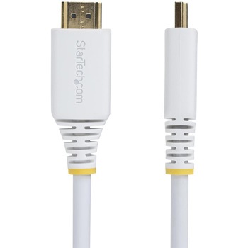 HDMI 2.0ケーブル/1.8m/4K60Hz/18Gbps/Premium HDMI認証品/HDR10 HDCP 2.2 ARC/ホワイト/UHD テレビ TV モニター ディスプレイ 接続用 StarTech.com