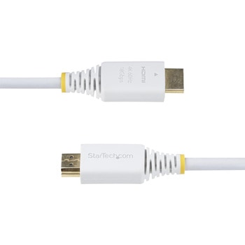 HDMI 2.0ケーブル/1.8m/4K60Hz/18Gbps/Premium HDMI認証品/HDR10 HDCP 2.2 ARC/ホワイト/UHD テレビ TV モニター ディスプレイ 接続用 StarTech.com