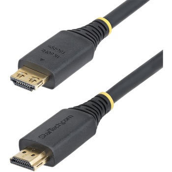 HDMI 2.0ケーブル/グリップコネクター/オス・オス/ブラック/抜け防止 UHD ディスプレイケーブル StarTech.com