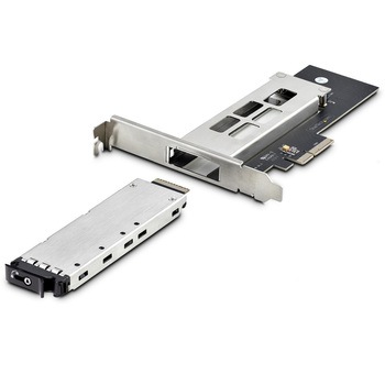 M.2 NVMe SSD対応モバイルラック/PCIe 4.0  x4/ホットスワップ対応/工具不要/鍵付き/PCI Express 高速データ転送 StarTech.com