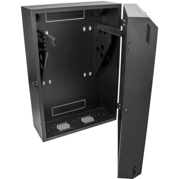 サーバーラック/ウォールマウント/縦型キャビネット/8U/19インチ/奥行き76.2cm/耐荷重90kg/ロック付き/EIA/ECA-310-E準拠/データ、AV、ネットワーク機器用壁掛けラック StarTech.com