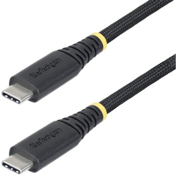 S2CEPR3M-USB-CABLE USB-C�P�[�u��/USB 2.0/Type-C to Type-C/240W 5A PD EPR�Ή�/USB-IF/�I�X-�I�X/�u���b�N/���ϋv �����[�d �f�[�^�]�� StarTech.com 20213150