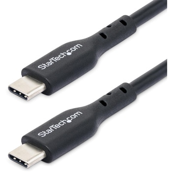 USB-Cケーブル/4m/USB 2.0/Type-C to Type-C/60W 3A PD/オス・オス/ブラック/充電 データ転送 StarTech.com