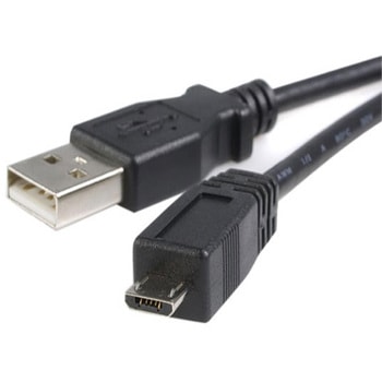 USB 2.0 - Micro-USBケーブル/3m/Type-A to マイクロB/オス-オス/ブラック/Micro-B データ転送 スマートフォン 外付けHDD対応 StarTech.com