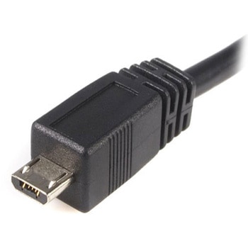 USB 2.0 - Micro-USBケーブル/3m/Type-A to マイクロB/オス-オス/ブラック/Micro-B データ転送 スマートフォン 外付けHDD対応 StarTech.com