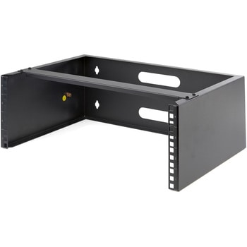 サーバーラック/ウォールマウントブラケット/4U/19インチ/2ポスト/奥行き35cm/耐荷重20kg/壁掛けパッチパネルブラケット/ネットワークスイッチ 通信機器用 データセンターラック StarTech.com