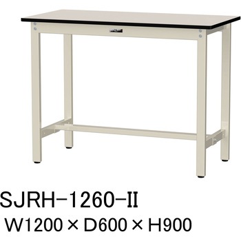 中量作業台/耐荷重500kg_固定式H900_塩ビシート天板_ワークテーブル500シリーズ 山金工業