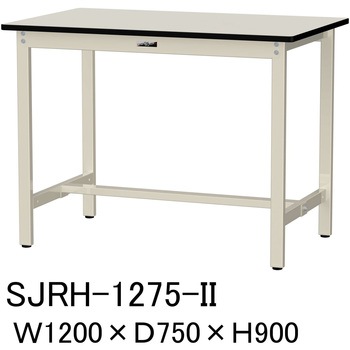 中量作業台/耐荷重500kg_固定式H900_塩ビシート天板_ワークテーブル500シリーズ 山金工業