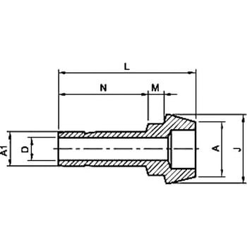 T-LOK レジューシングポートコネクター フロパーサル