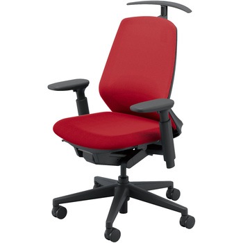 5-373-1877 Nimbus(ニンバス)/ミドルバック/ブラックフレーム/ブラック脚/アジャスタブル肘 内田洋行 20221069