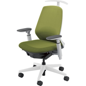 5-373-5883 Nimbus(ニンバス)/ミドルバック/ホワイトフレーム/ホワイト脚/アジャスタブル肘 内田洋行 20227028