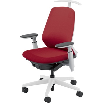 5-373-5887 Nimbus(ニンバス)/ミドルバック/ホワイトフレーム/ホワイト脚/アジャスタブル肘 内田洋行 20227071