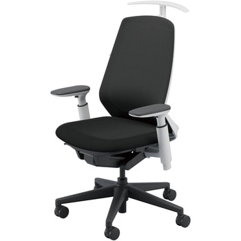 5-373-4870 Nimbus(ニンバス)/ハイバック/ホワイトフレーム/ブラック脚/アジャスタブル肘 内田洋行 20228681