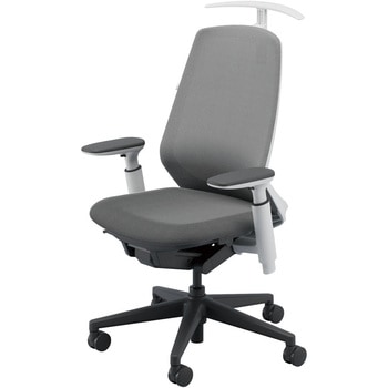 5-373-4841 Nimbus(ニンバス)/ハイバック/ホワイトフレーム/ブラック脚/アジャスタブル肘 内田洋行 20229889