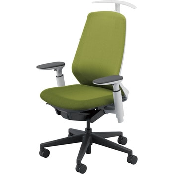 5-373-4843 Nimbus(ニンバス)/ハイバック/ホワイトフレーム/ブラック脚/アジャスタブル肘 内田洋行 20229907