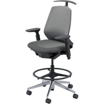 5-374-1871 Nimbus(ニンバス)/ハイシート/ミドルバック/ブラックフレーム/アジャスタブル肘 内田洋行 20234448