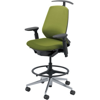 5-374-1873 Nimbus(ニンバス)/ハイシート/ミドルバック/ブラックフレーム/アジャスタブル肘 内田洋行 20234466