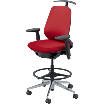 5-374-1887 Nimbus(ニンバス)/ハイシート/ミドルバック/ブラックフレーム/アジャスタブル肘 内田洋行 20234746