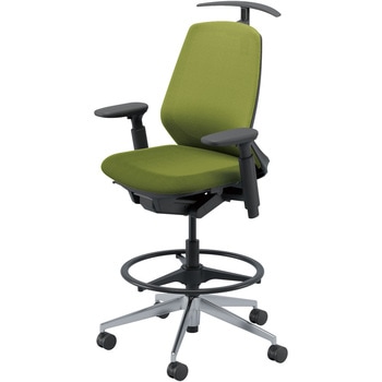 5-374-1833 Nimbus(ニンバス)/ハイシート/ミドルバック/ブラックフレーム/アジャスタブル肘 内田洋行 20235428