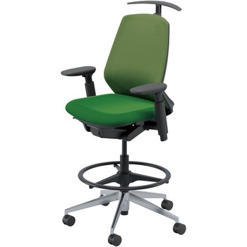 5-374-1834 Nimbus(ニンバス)/ハイシート/ミドルバック/ブラックフレーム/アジャスタブル肘 内田洋行 20235437