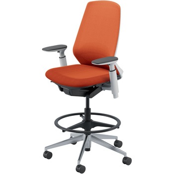 5-374-4866 Nimbus(ニンバス)/ハイシート/ハイバック/ホワイトフレーム/アジャスタブル肘 内田洋行 20237135