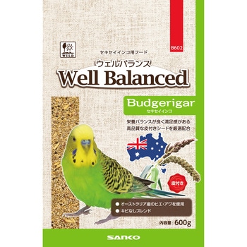 ウェルバランス セキセイインコ WILD