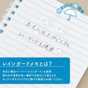 レインガード メモ スヌーピーデザイン 日本ノート