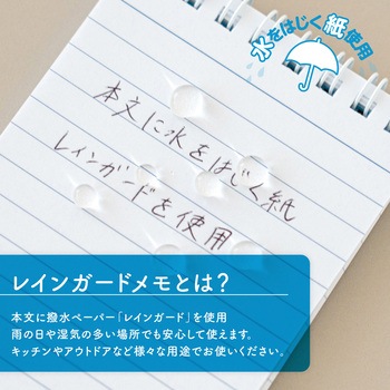 レインガード メモ スヌーピーデザイン 日本ノート