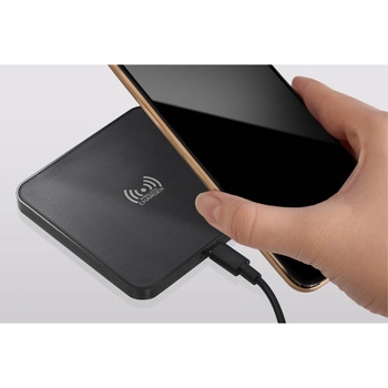 15W急速充電ワイヤレス充電器+Type-C 1mケーブル HAC