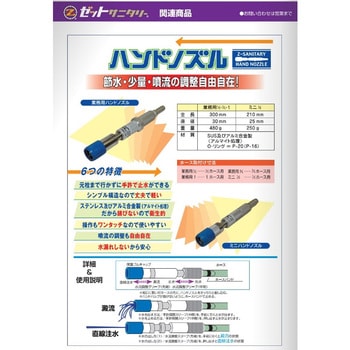 ミニハンドノズル ゼットサニタリー