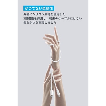 Anker PowerLine III Flow USB-C & USB-C ケーブル 0.9m Anker(アンカー)