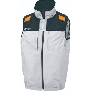 Nクールウェア ベスト(上部ファン)+空調服(R) スターターキット 14.4V (ジャック丸形) NSP