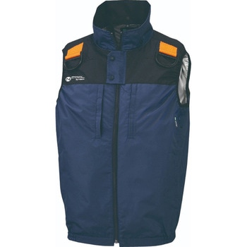 Nクールウェア ベスト(上部ファン)+空調服(R) スターターキット 14.4V (ジャック丸形) NSP