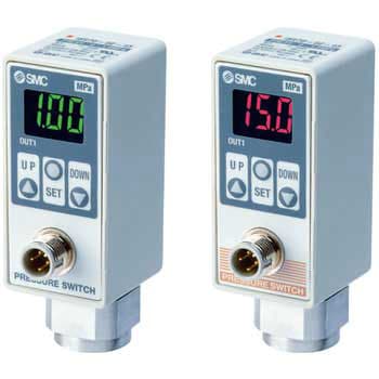 ISE75-02-43-ML-X500 2色表示式デジタル圧力スイッチ ISE75シリーズ 1個 SMC 【通販モノタロウ】