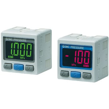 2色表示式高精度デジタル圧力スイッチ/クリーン/低発塵 10-ISE30A