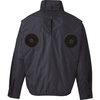 Nクールウェア 長袖(上部ファン)+空調服(R) スターターキット (防水) NSP